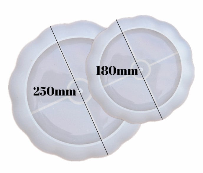 Two Tiered Silicone Serving Tray Mold With Hardware