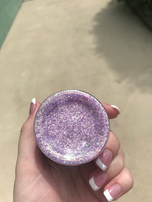 White to Purple UV Glitter  # 104