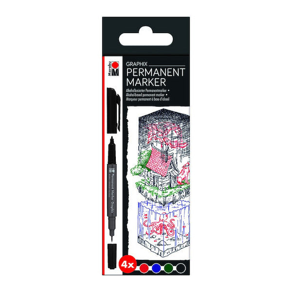 NEU Marabu Fineliner Graphix Set, Hypnotize, 24 Stifte - Marabu Graphix  Sketch Marker Stifte, Marker & Painter Farben & Stifte Produkte 